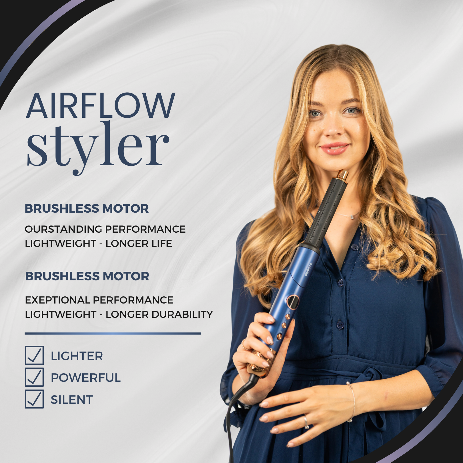 Airglop HD401 Multi Styler Hair Dryer
