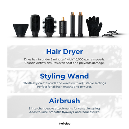 Airglop HAB 41A  Multi Styler Hair Dryer