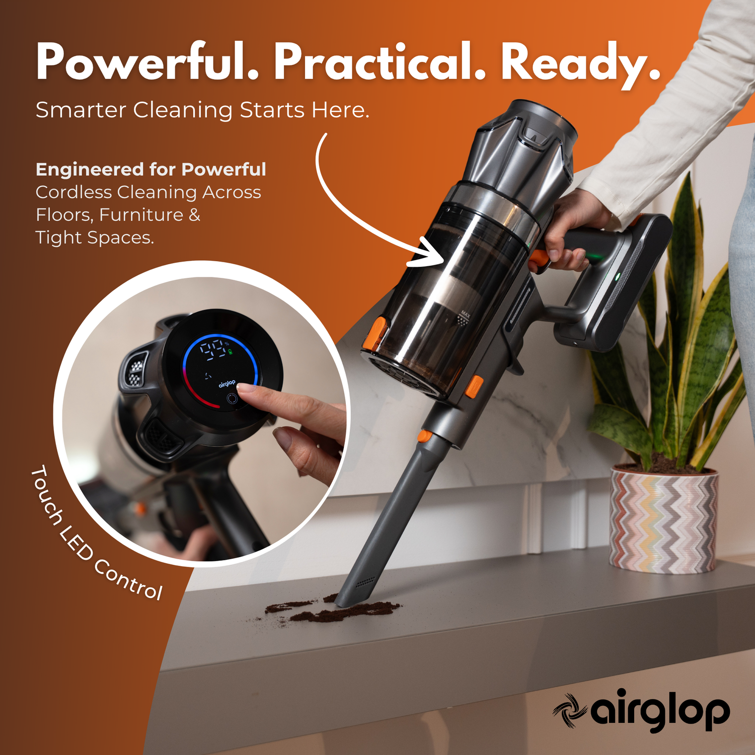 Airglop vacuum cleaner VG 20 pro