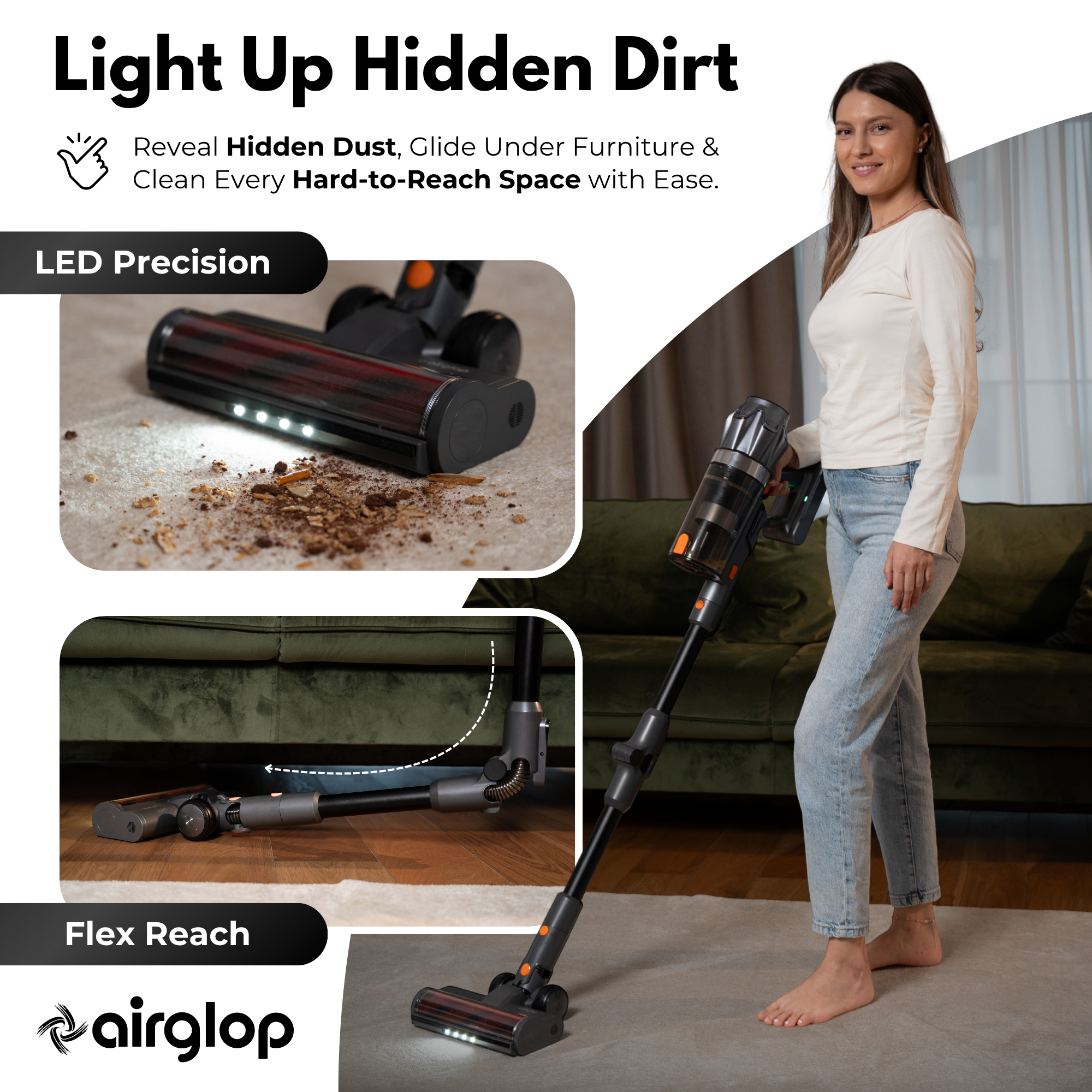 Airglop vacuum cleaner VG 20 pro