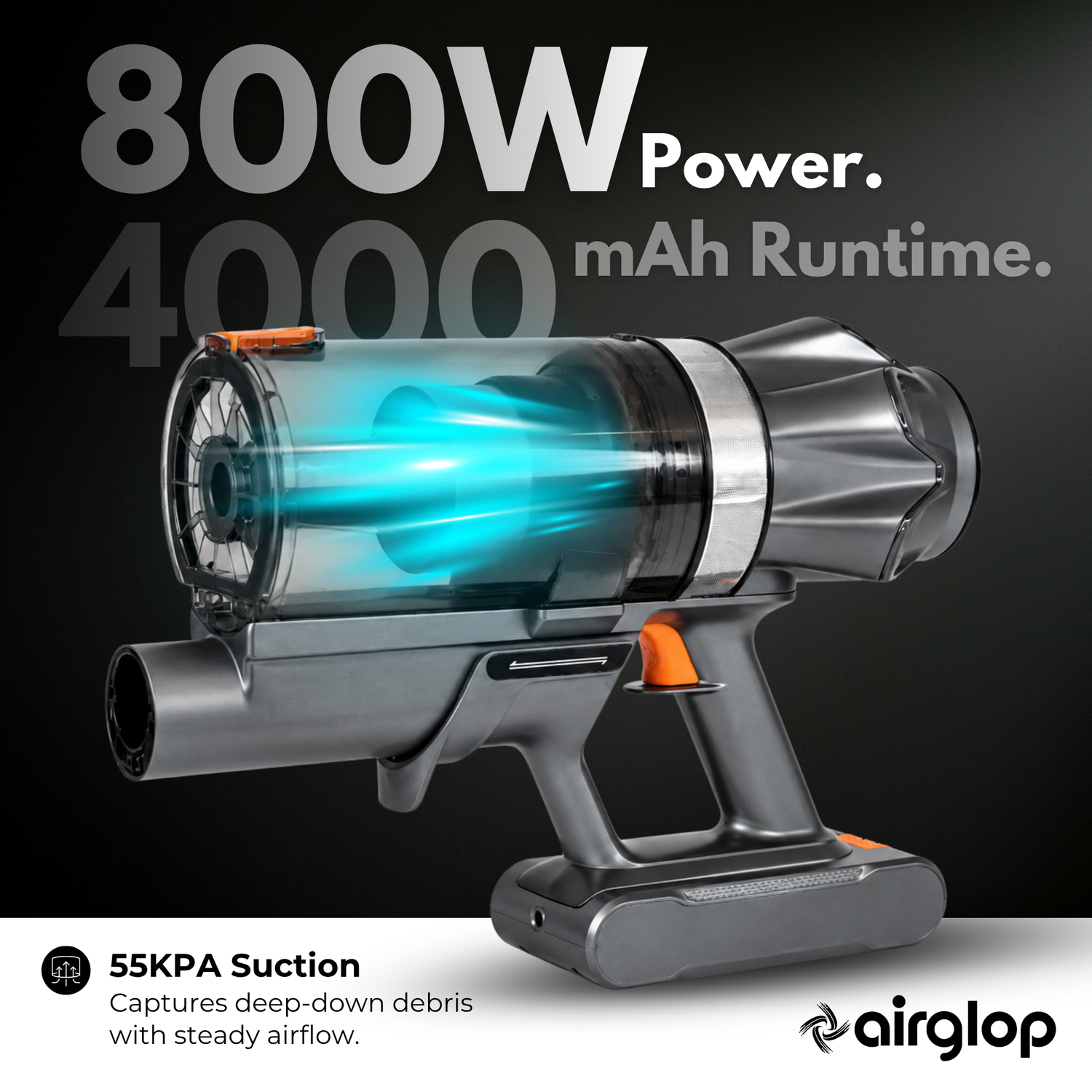 Airglop vacuum cleaner VG 20 pro