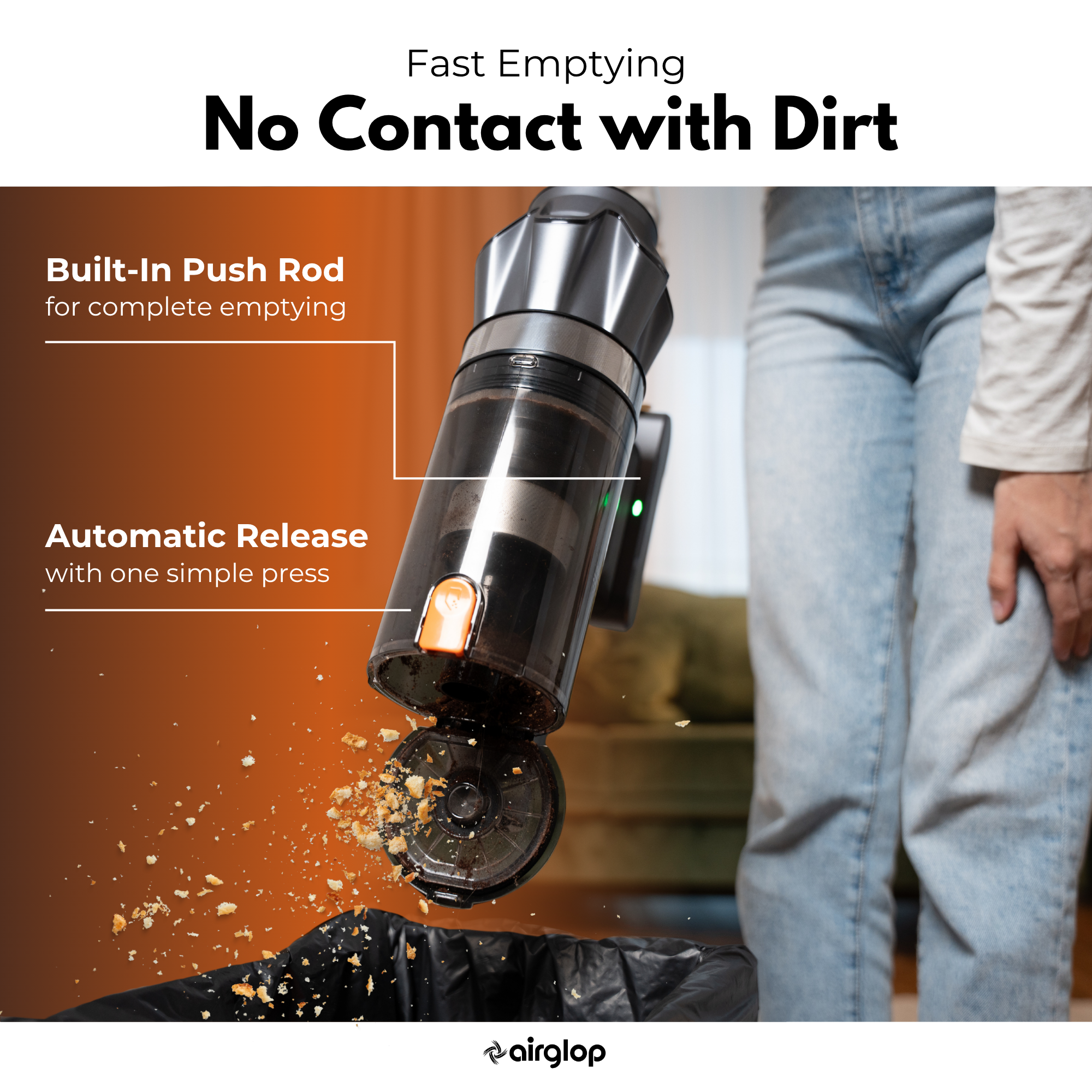 Airglop vacuum cleaner VG 20 pro